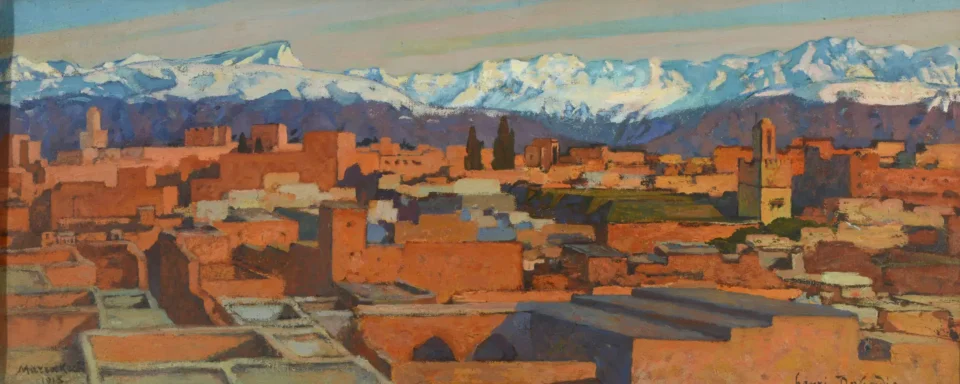 Marrakech,1918 - Henri DABADIE (1867-1949)