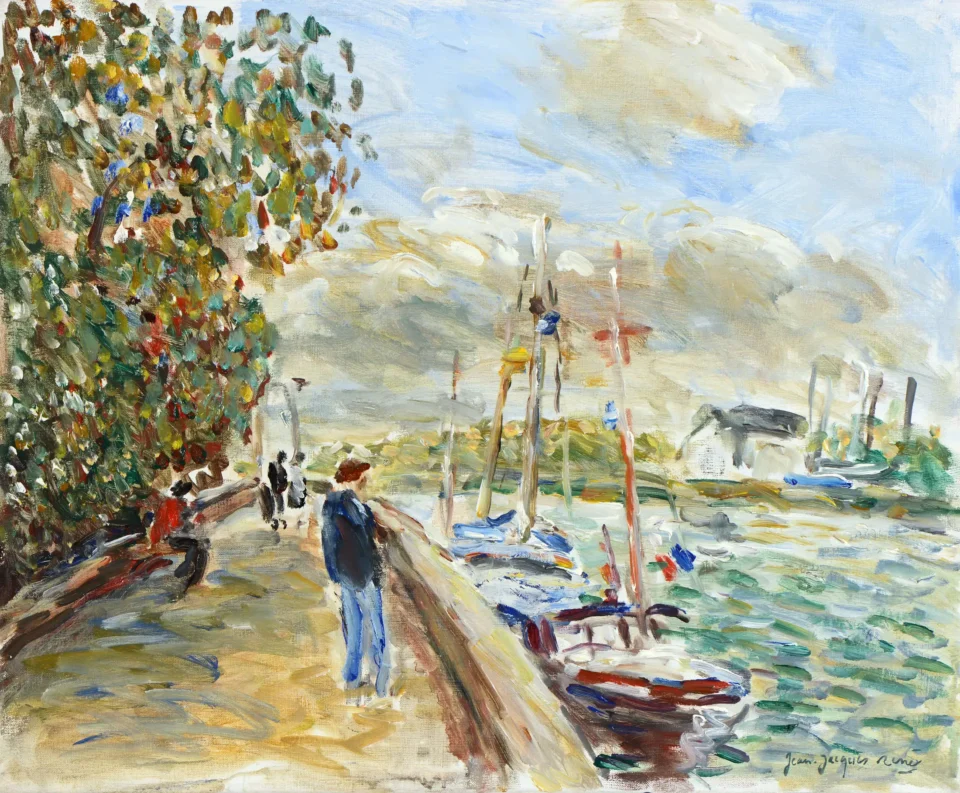 Honfleur - Jean-Jacques RENE (1943)