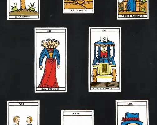 Tarot de Marseille - Jacques CARELMAN(1929-2012)