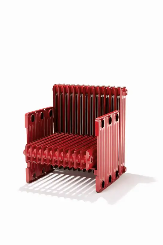 Fauteuil – radiateur - Jacques CARELMAN(1929-2012)