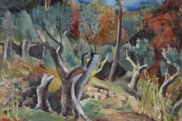 Paysage de Provence - Willy EISENSCHITZ (1889-1974)