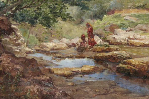 La source - Marie Aimee LUCAS-ROBIQUET (1858-1959)