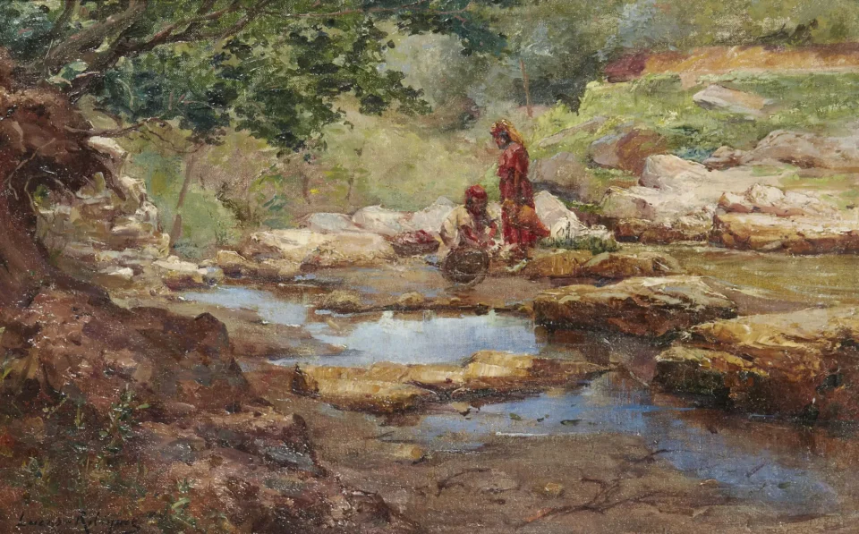 La source - Marie Aimee LUCAS-ROBIQUET (1858-1959)