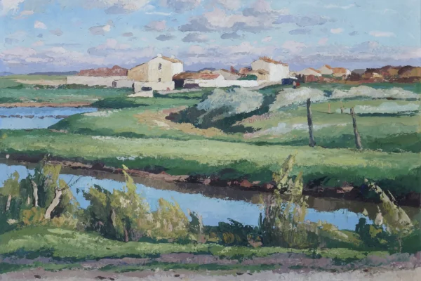 Paysage - Gaston BALANDE (1880-1971)