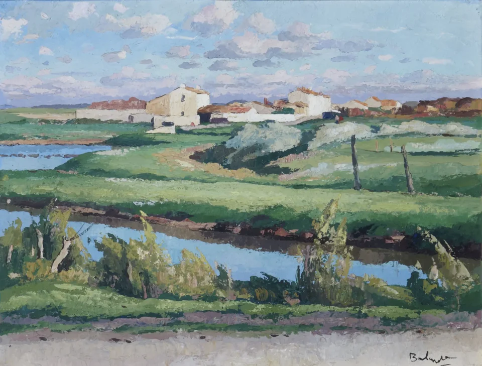 Paysage - Gaston BALANDE (1880-1971)