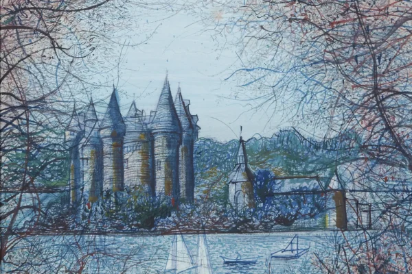 Le château de Val, 1986 - Jean CARZOU (1907-2000)