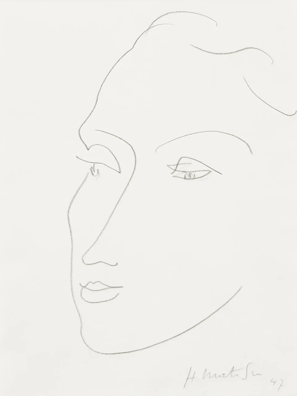 Portrait de Lydia , 1947 - Henri MATISSE (1869-1954)