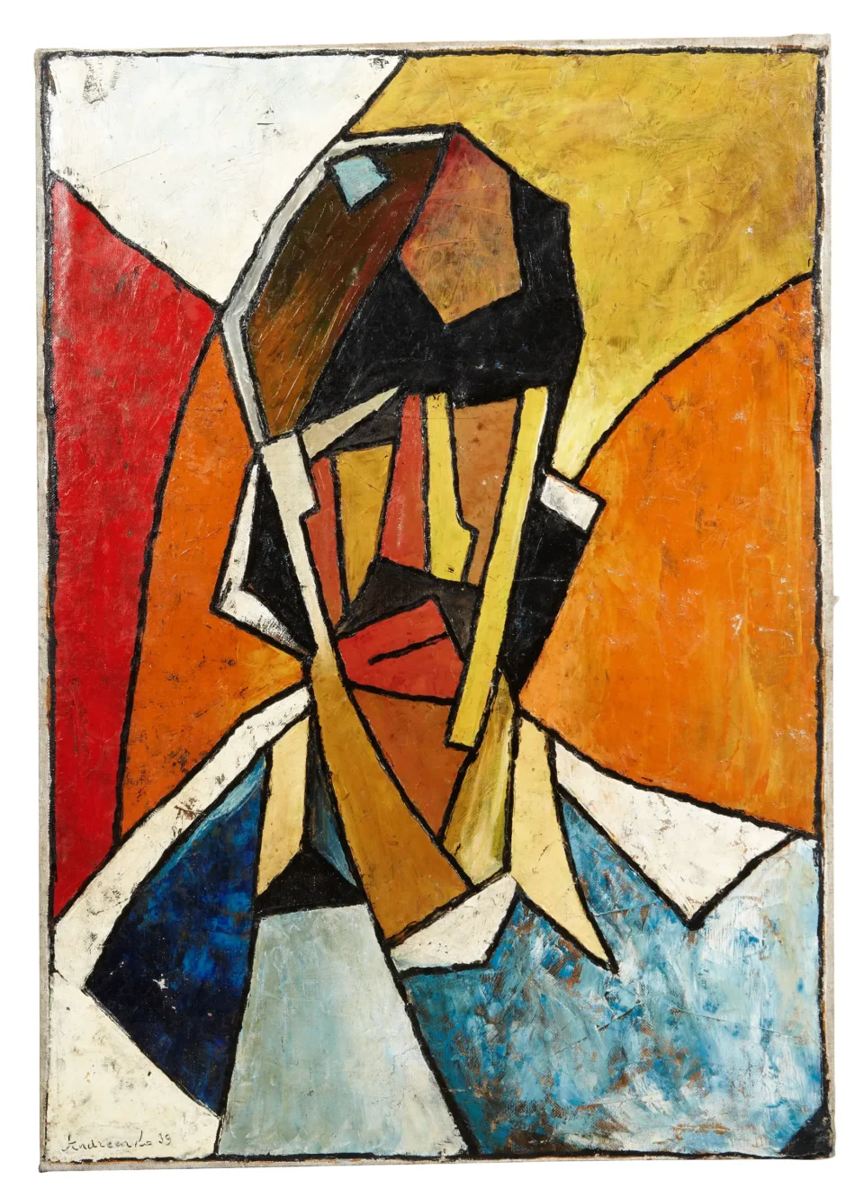 Portrait cubique, 1939 - Michel ANDREENKO (1894-1982)