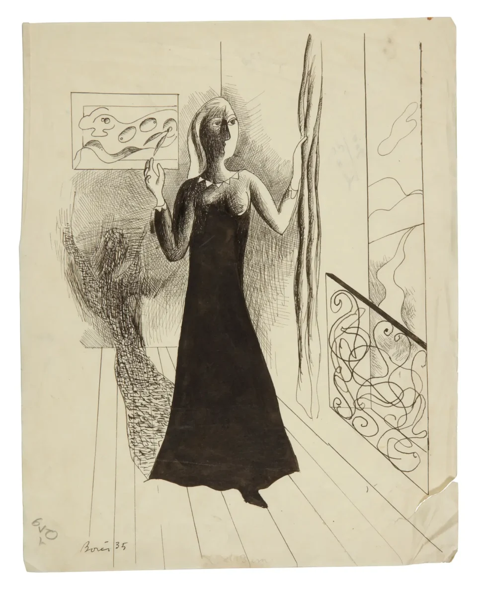 Femme, 1935 - Francisco BORES (1898-1972)