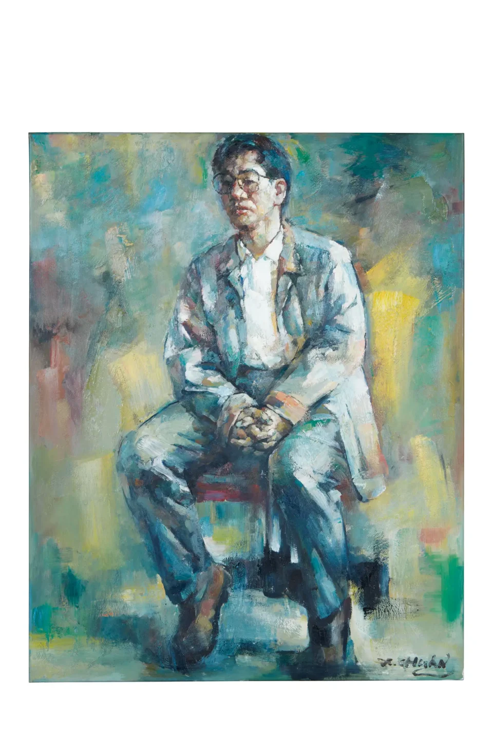 Homme assis - ZHANG Xiaochuan (1965)