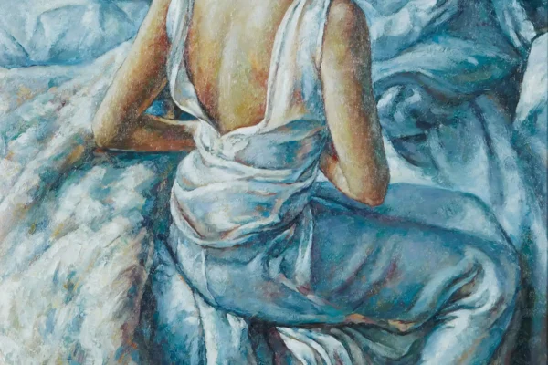 Femme sur un lit - ZHANG Xiaochuan (1965)