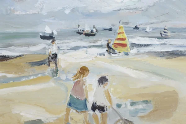 Vacances - Roland LEFRANC (1931-2000)