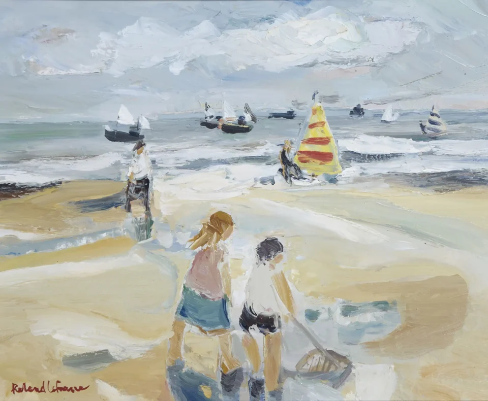 Vacances - Roland LEFRANC (1931-2000)