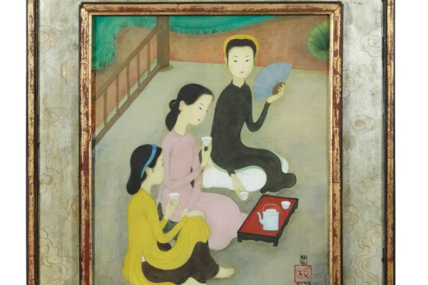 A l'heure du thé - Trung Thu MAI (1906-1980)