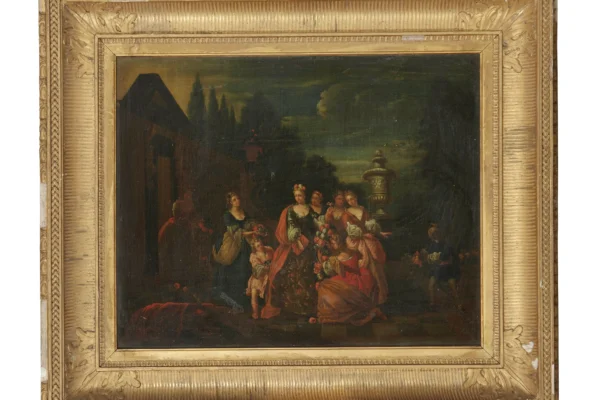 Portrait de famille - Jeune femme et se suivantes - Portrait de famille - Jeune femme et se suivantes