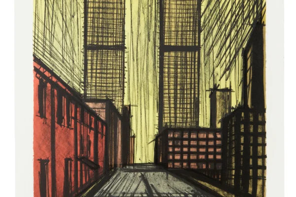 GRATTE-CIELS A NEW YORK - Bernard BUFFET (1928-1999)