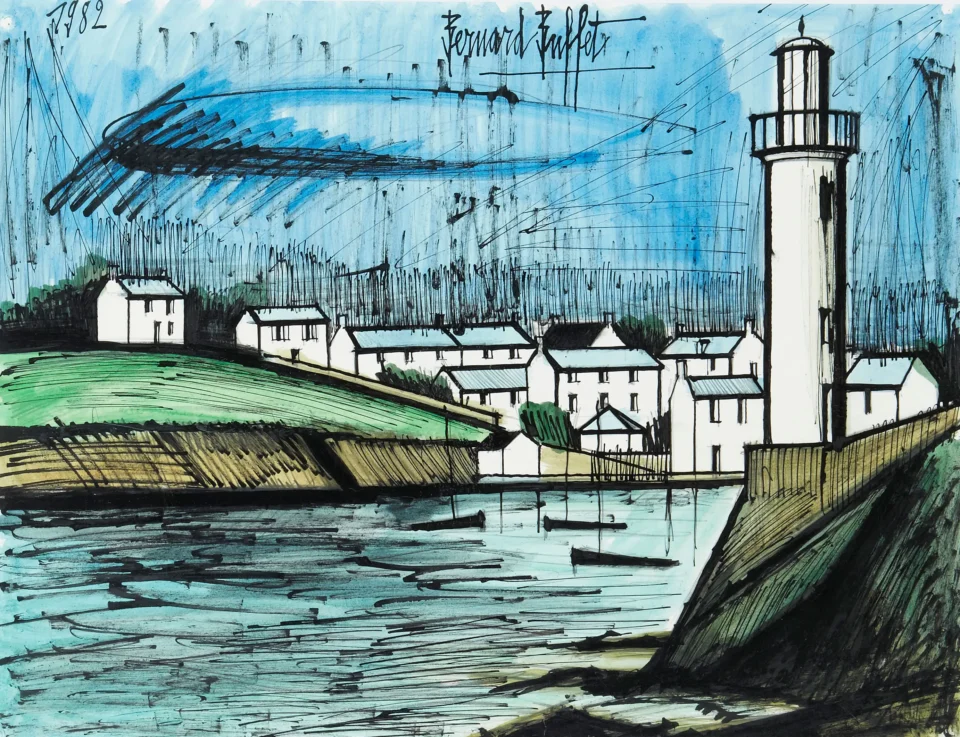 Port breton, 1982 - Bernard BUFFET (1928-1999)