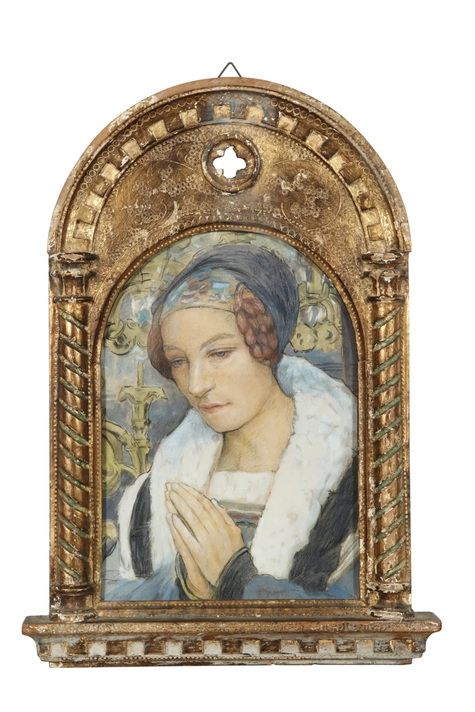 Femme à la prière - Edgard MAXENCE (1871-1954)