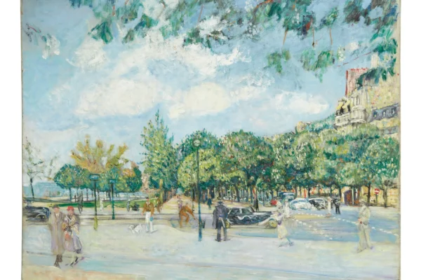 Paris Cours Albert 1er, 1939 - Lucien ADRION (1889-1953)