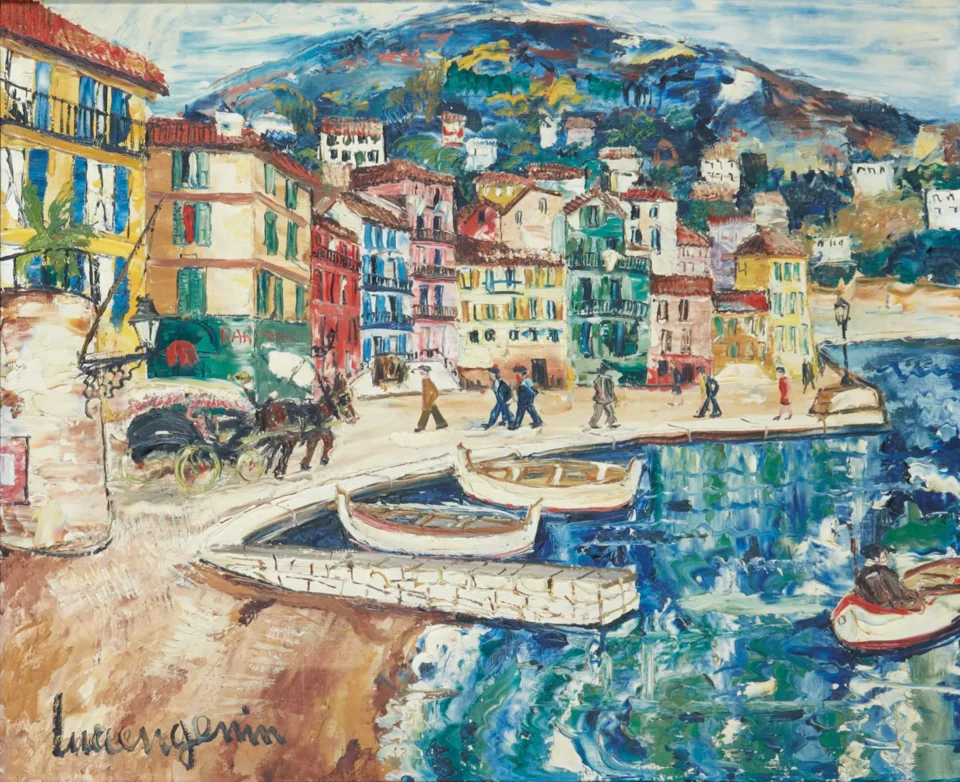 Port de Cassis - Lucien GENIN (1894-1953)