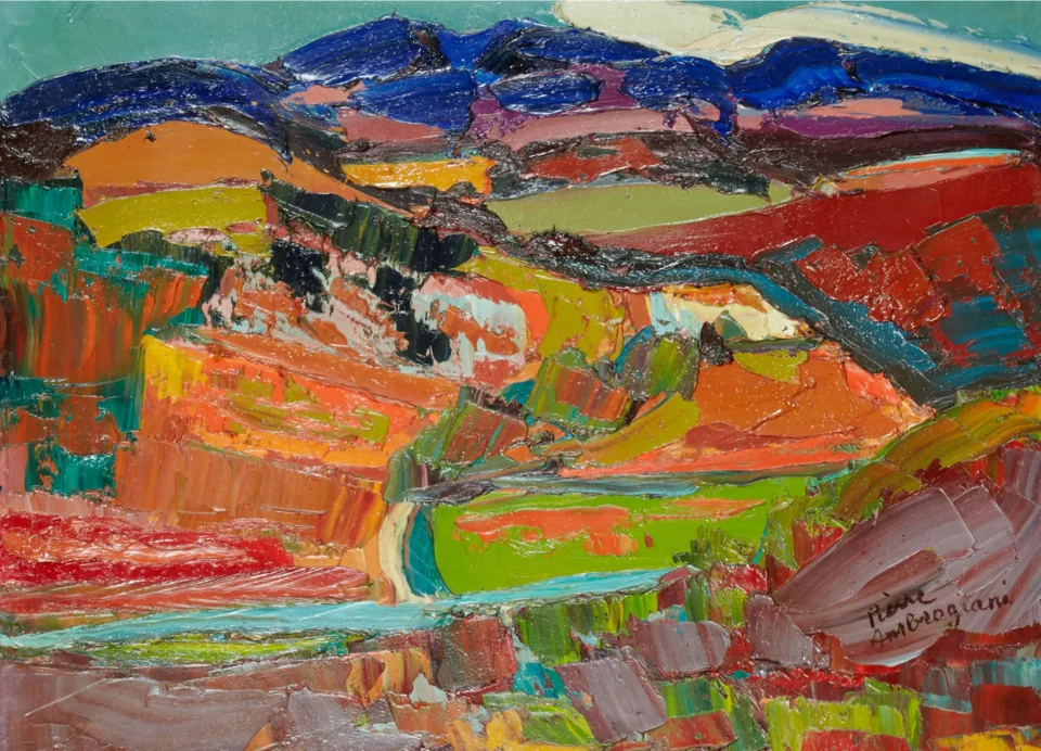 Paysage - Pierre AMBROGIANI (1907-1985)