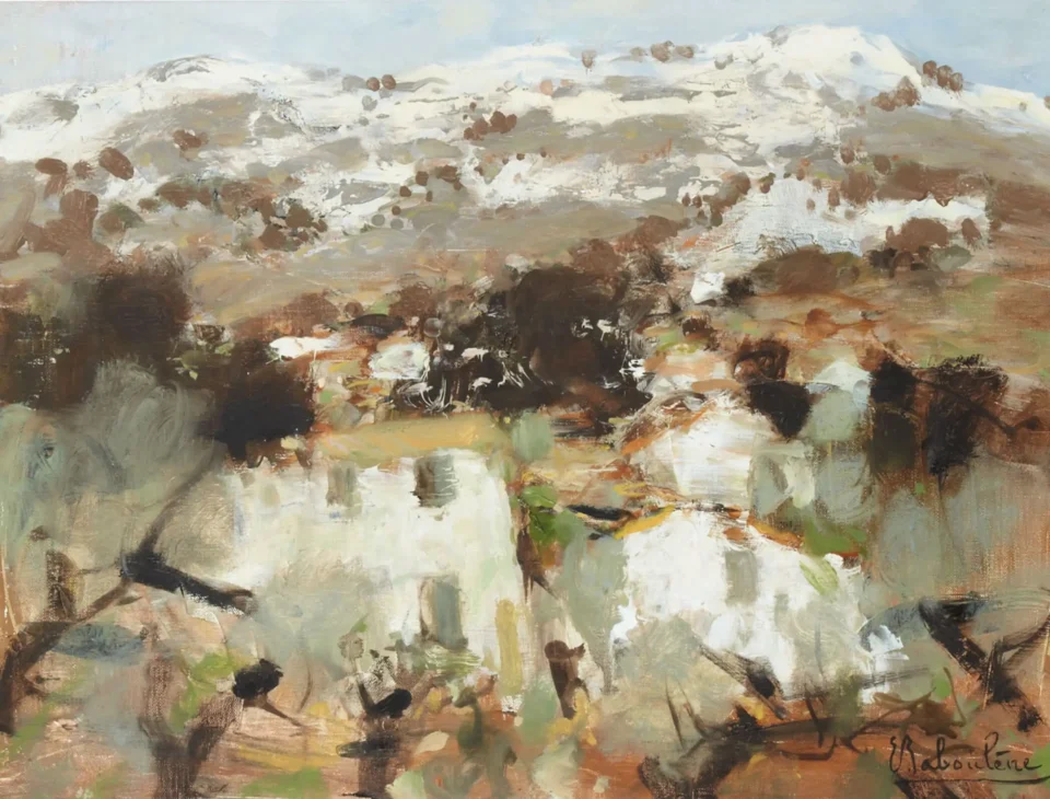 Paysage provençal, 1973 - Eugene BABOULENE (1905-1994)