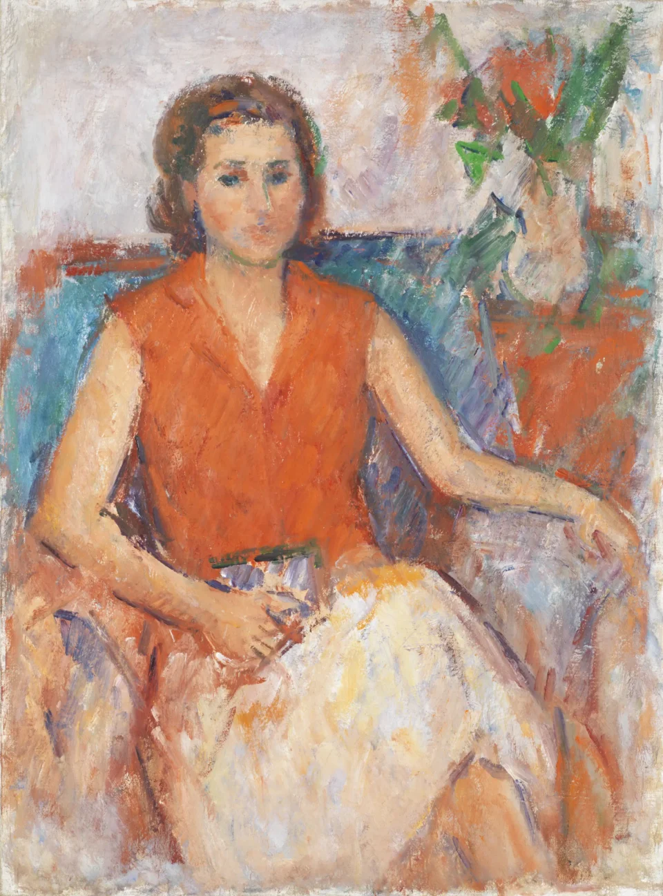 Portrait de femme - Ion MUSCELEANU (1903-1997)