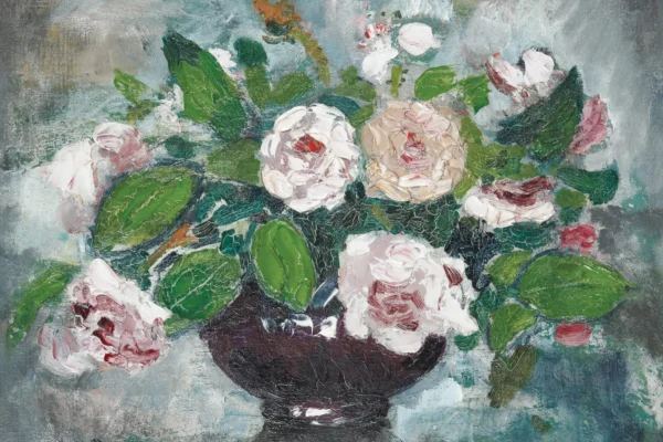 Bouquet de roses - Kees VAN DONGEN (1877-1968)