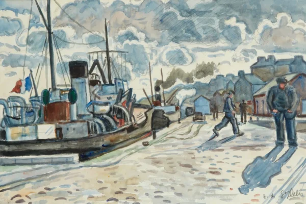 Port - Henri Liénard DE SAINT-DELIS (1878-1949)