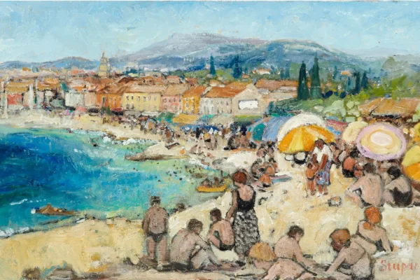 La plage - Marko STUPAR (1936)