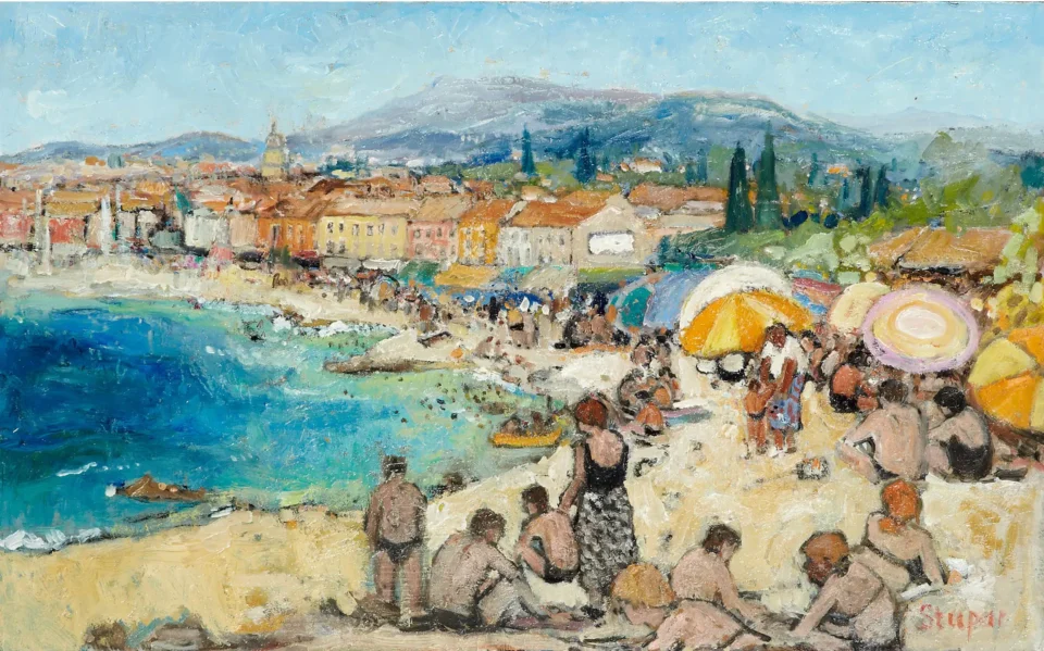 La plage - Marko STUPAR (1936)