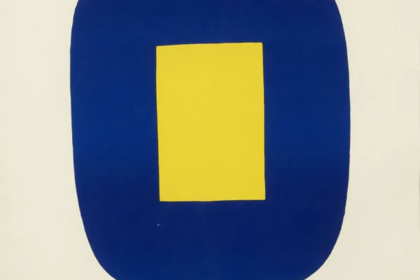 Bleu et jaune, 1965 - Ellsworth KELLY (1923)