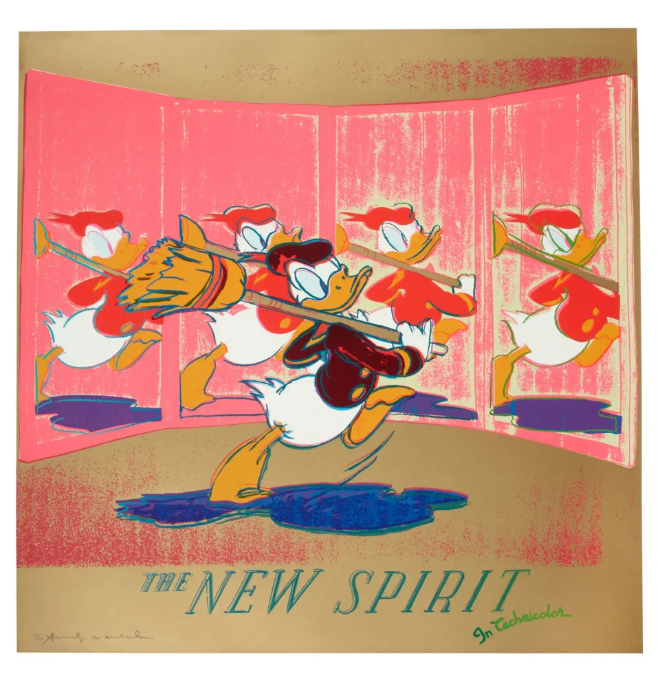 The New Spirit ( Donald Duck), 1985 - Andy WARHOL (1928-1987)