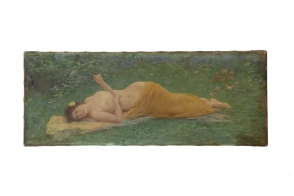 Nu allongé sur l'herbe - COLLIN Raphaël (1850-1916)