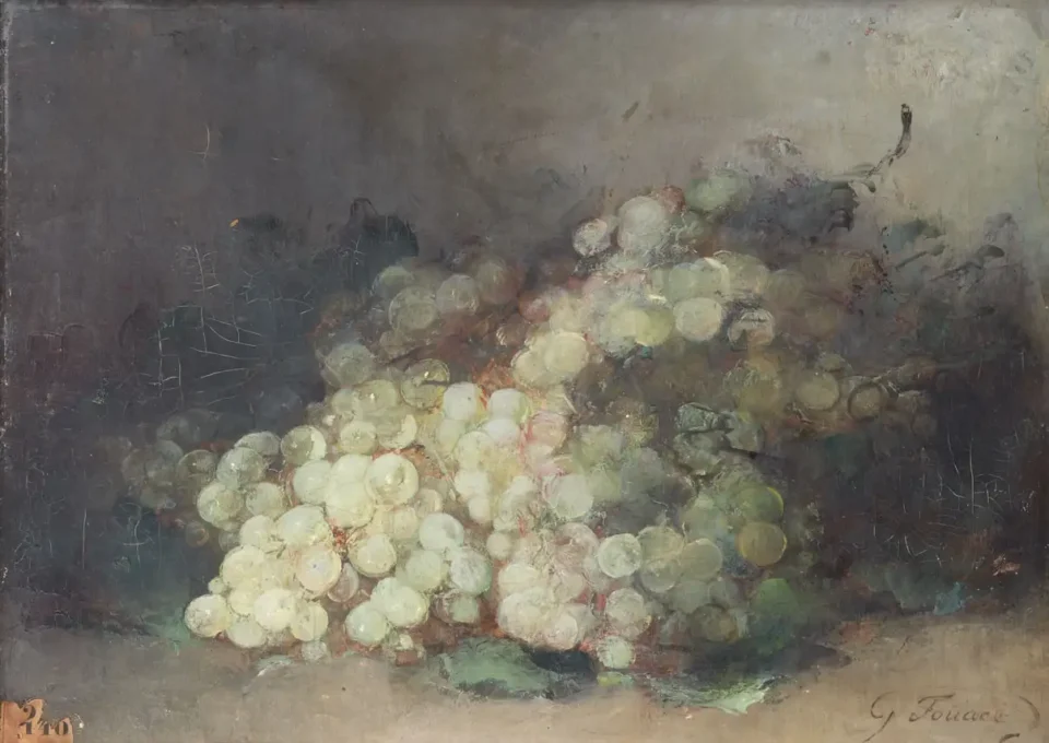 Nature morte aux raisins - FOUACE Guillaume Romain (1827-1895)