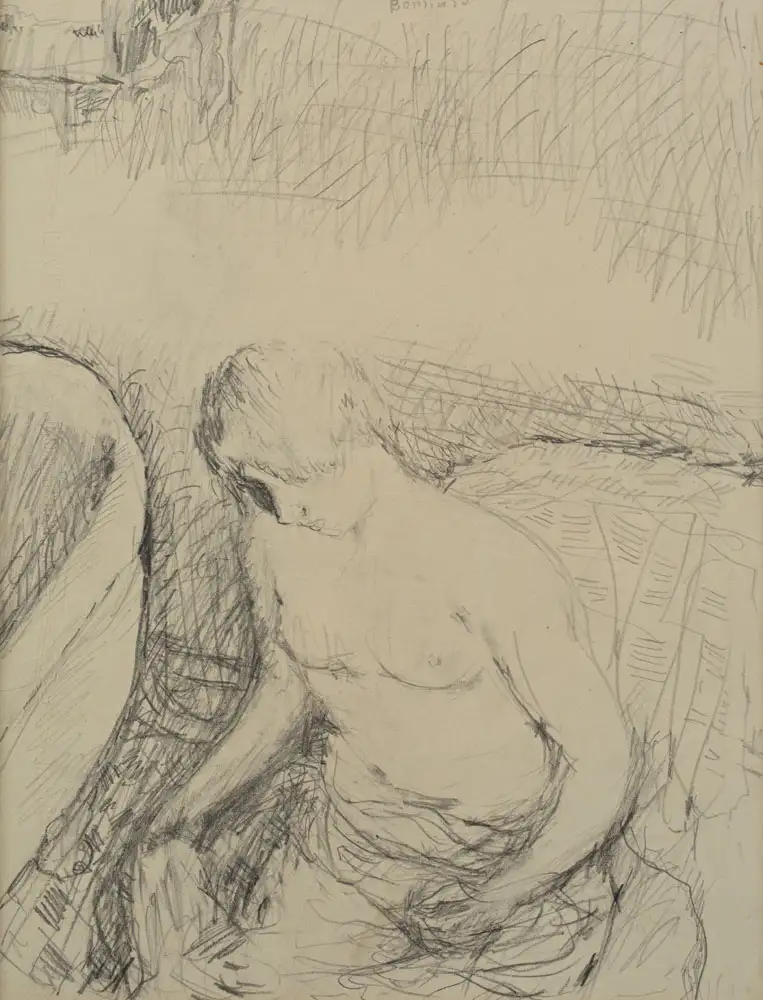 Jeune femme à sa toilette - Pierre BONNARD (1867-1947)