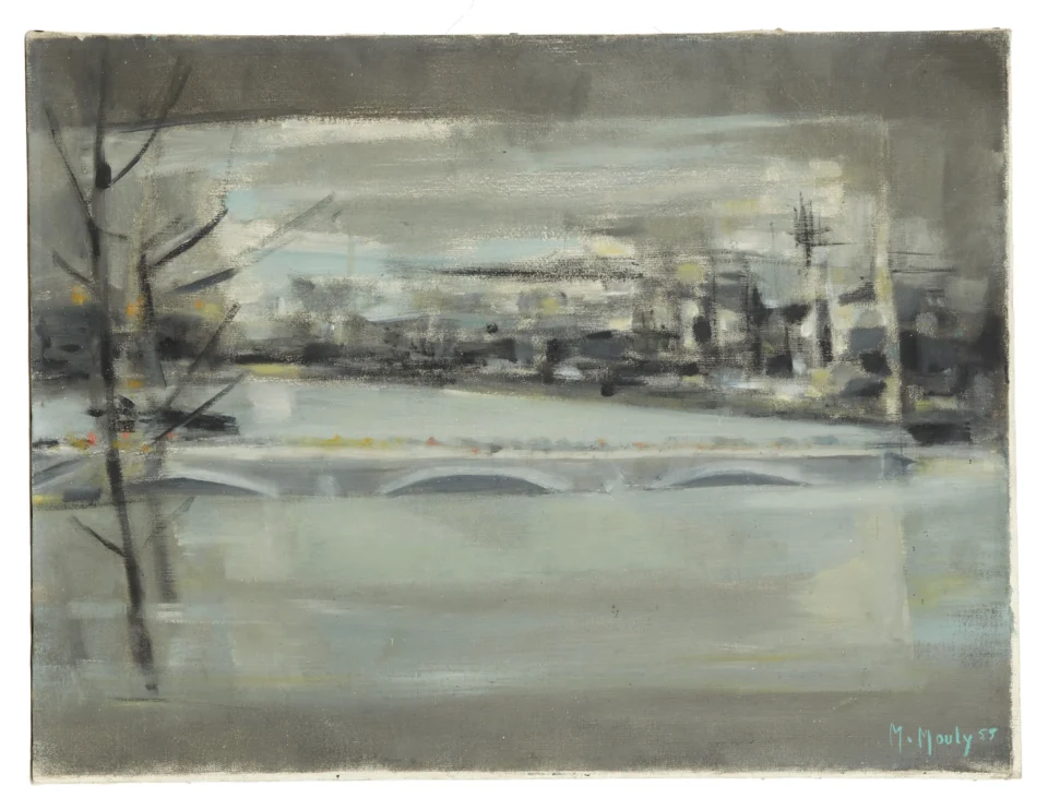 Inondation de Paris, Pont de l’Alma 1955 - MOULY Marcel (1918-2008)