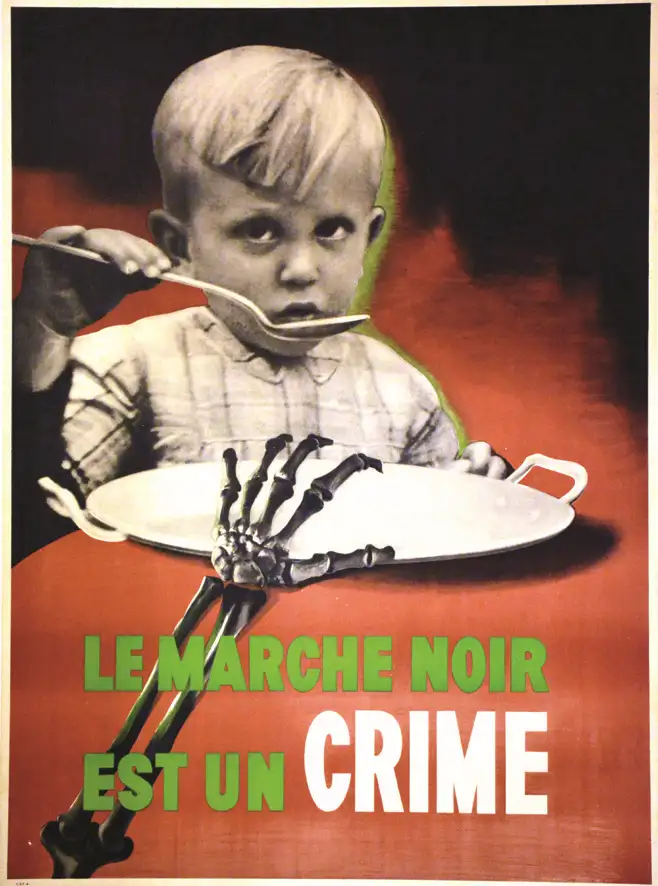 Le Marche Noir est un Crime vers 1943 - Le Marche Noir est un Crime vers 1943