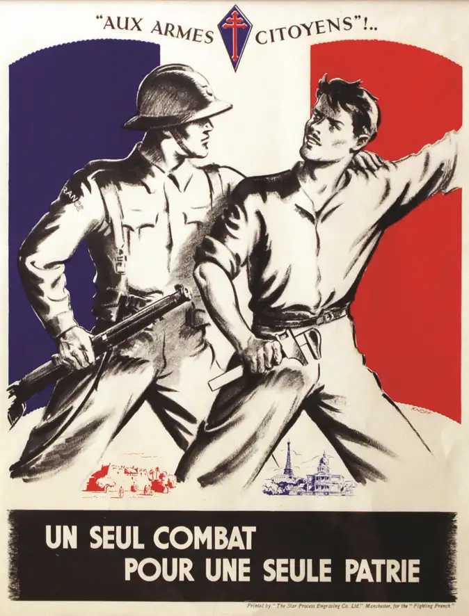 Un Seul Combat Pour une Seule Patrie vers 1942 - KNOPF