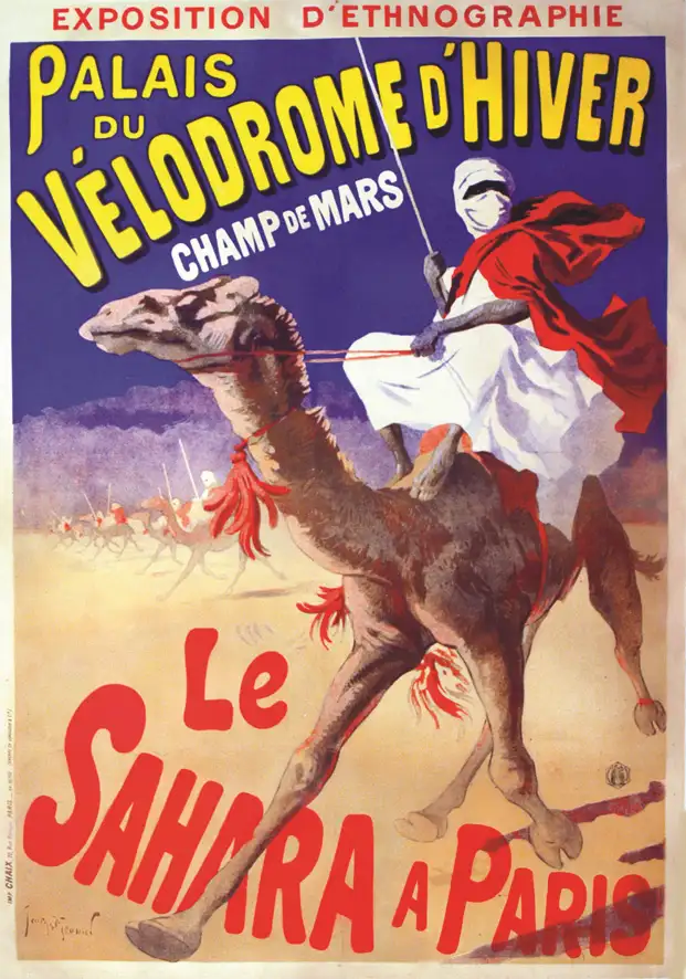 Le Sahara à Paris vers 1900 - MEUNIER GEORGES