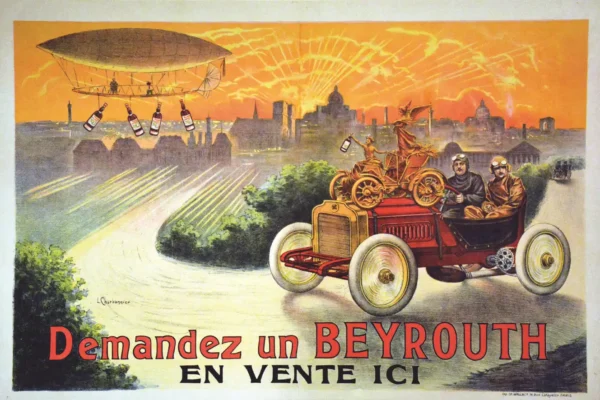 Demandez un Beyrouth - Coupe Gordon Bennet vers 1930 - CHARBONNIER L.