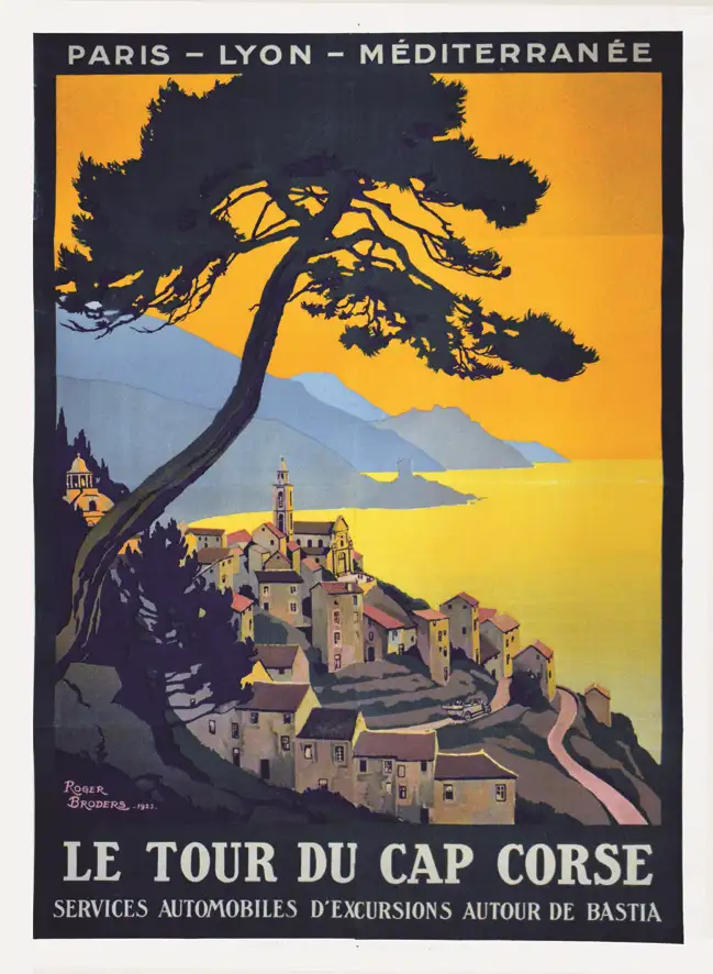 Le Tour du Cap Corse vers 1925 - BRODERS ROGER