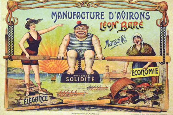 Manufacture de D'Avirons Léon Baré Vers 1900 Marseille (Bouches du Rhône) - COULOUGNAC F.