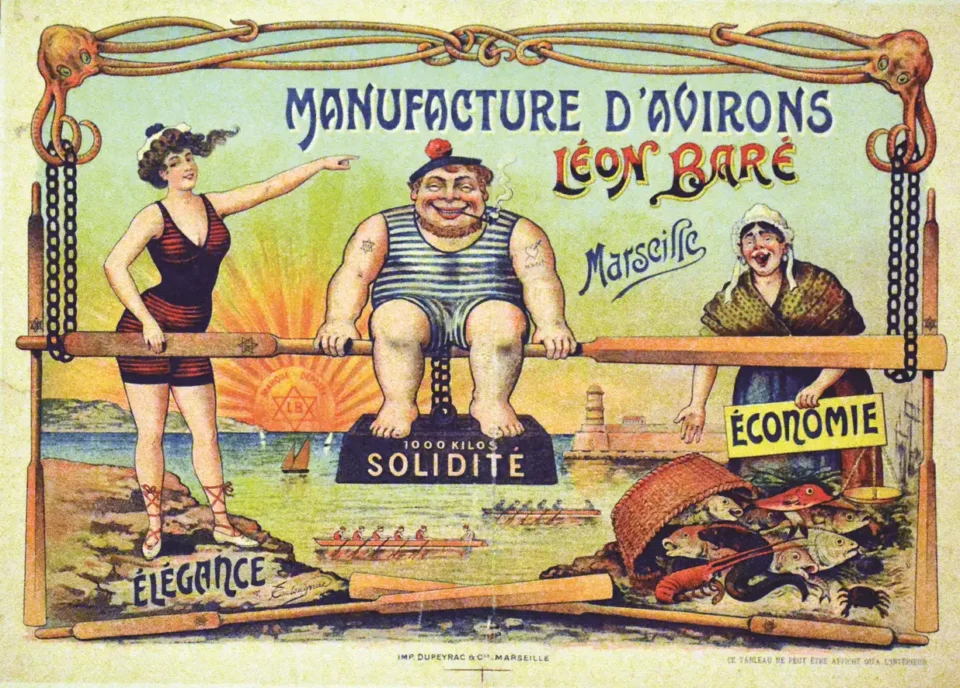 Manufacture de D’Avirons Léon Baré Vers 1900 Marseille (Bouches du Rhône) - COULOUGNAC F.