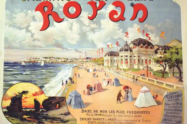 Royan - Chemins de Fer de l'Etat - Rochers de Vallières vers 1900 - MAXY LEO