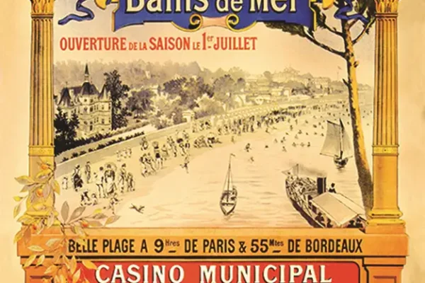 Arcachon - Bains de Mer vers 1890 - E. P.