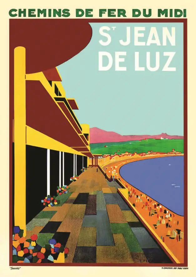 Saint Jean de Luz 1928 - FLOUTIER L.