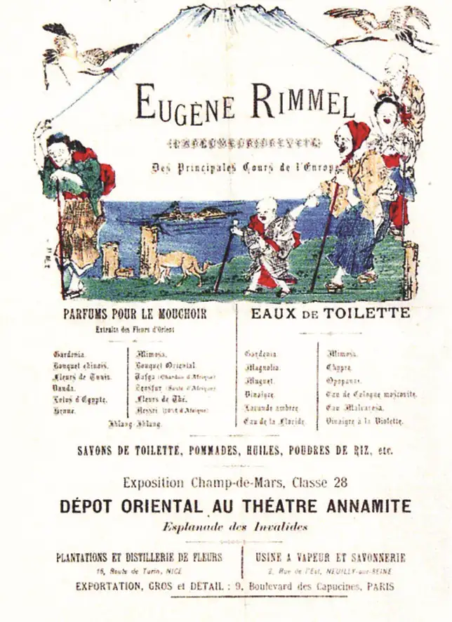 Eugène Rimmel : Plantations : Nice – Usine à Vapeur Neuilly sur Seine vers 1900 Neuilly sur Seine (Hauts de Seine) - Eugène Rimmel : Plantations : Nice - Usine à Vapeur Neuilly sur Seine vers 1900 Neuilly sur Seine (Hauts de Seine)