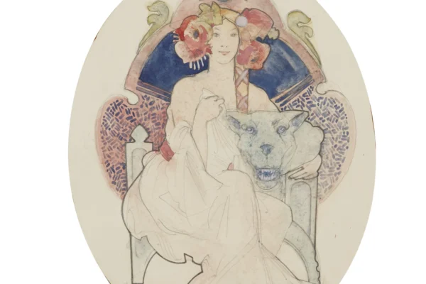 Allégorie de l'architecture - Alphons MUCHA (1860-1939)