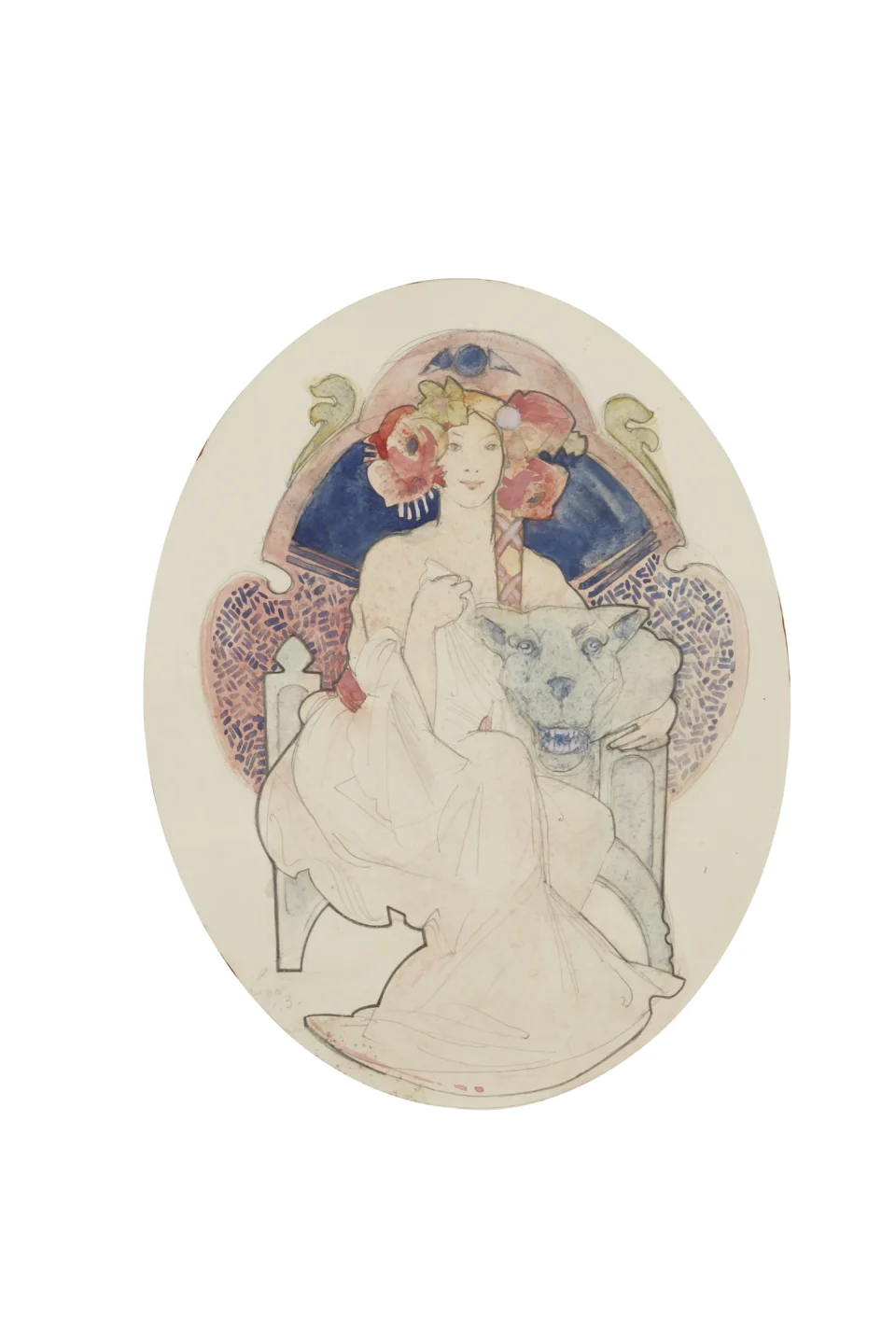 Allégorie de l’architecture - Alphons MUCHA (1860-1939)